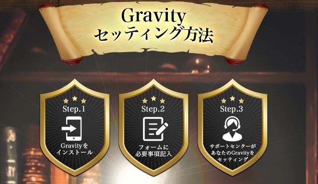 gravity3STEPS